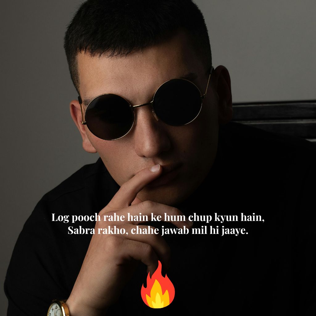 Attitude shayari in English