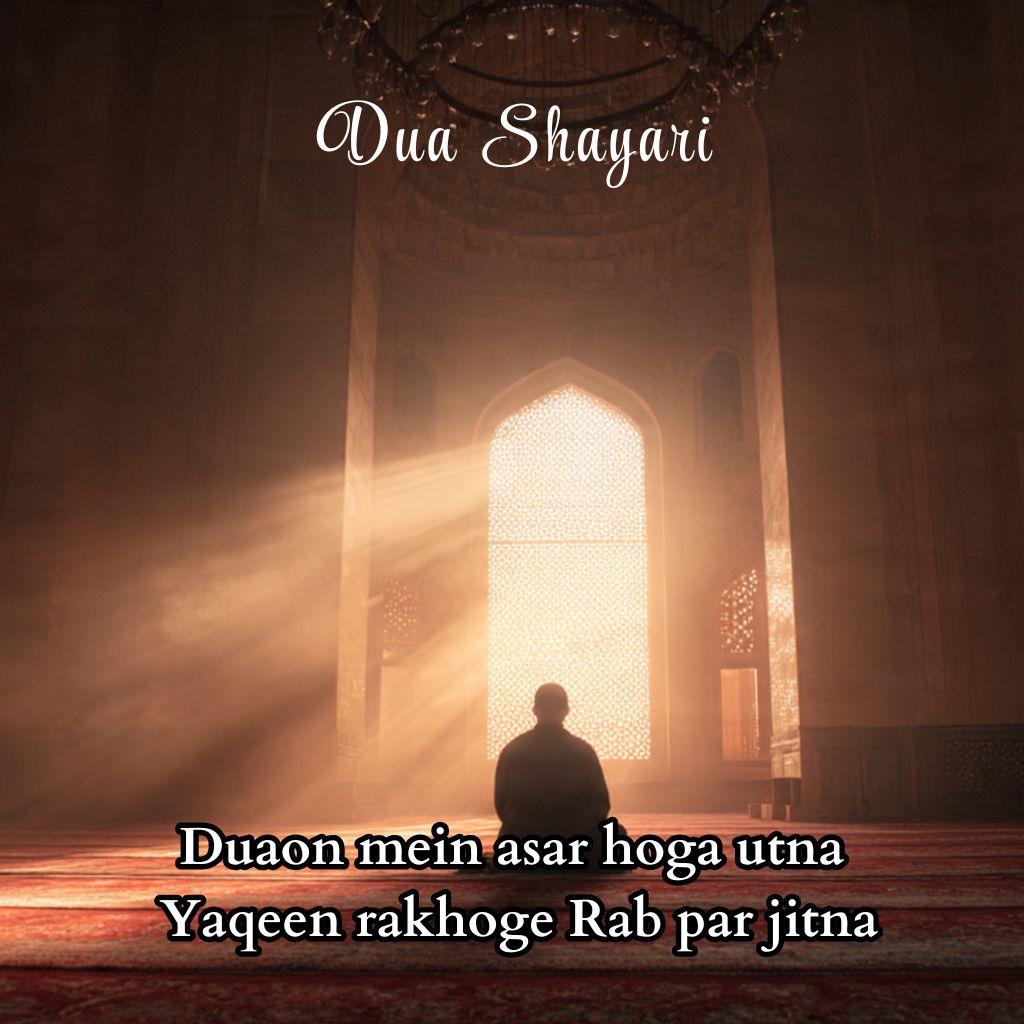 Dua Shayari in English