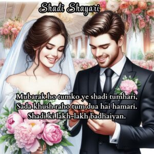 Shadi Shayari in English