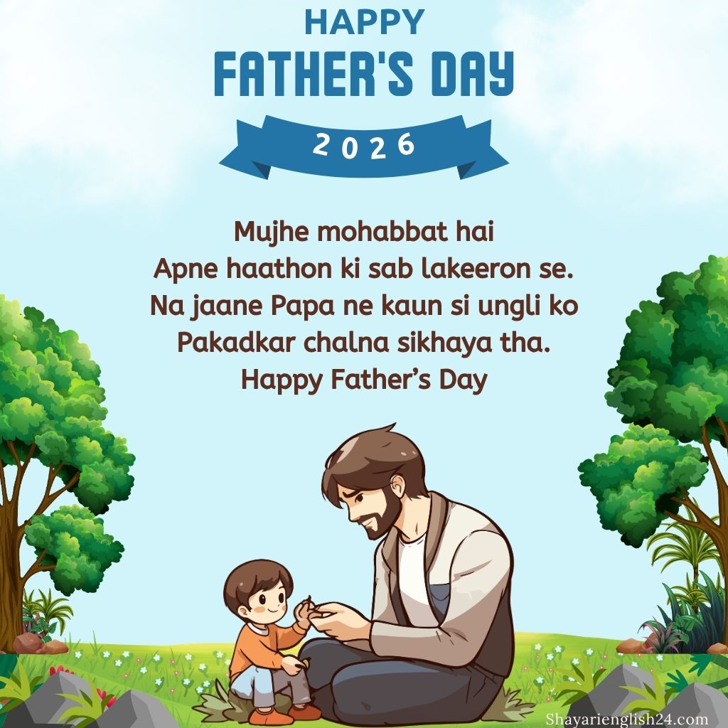 Shayari Happy fathers Day 2026