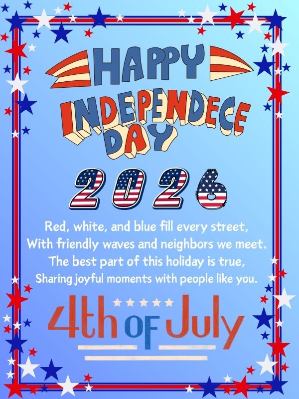fourth of July poetry 2026