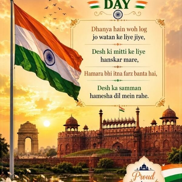 15 August Shayari 2026