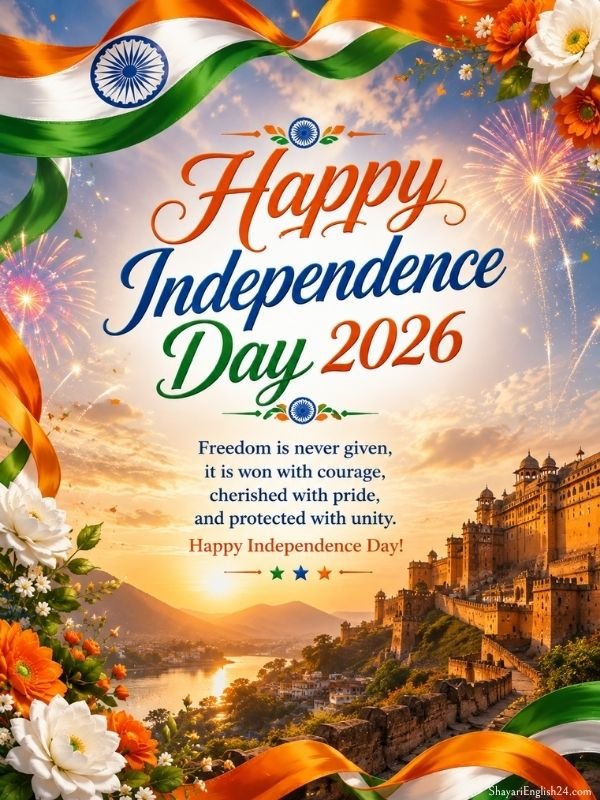 Happy 15 august wishes 2026