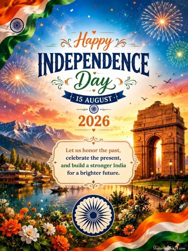 Independence day Wishes 15 August 2026